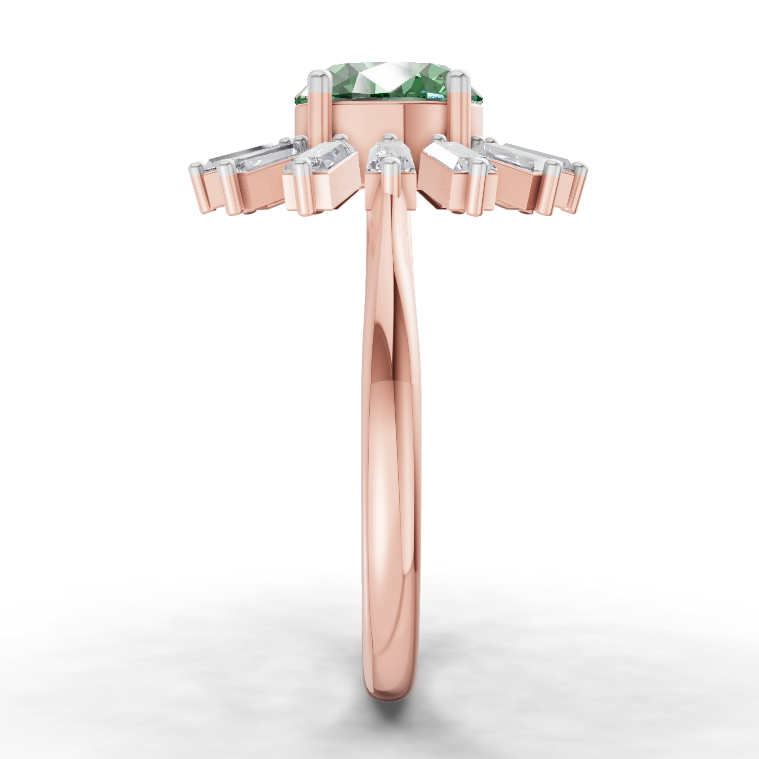 1.92 Carat Halo Diamond Engagement Ring
