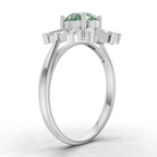 1.92 Carat Halo Diamond Engagement Ring