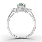 1.92 Carat Halo Diamond Engagement Ring