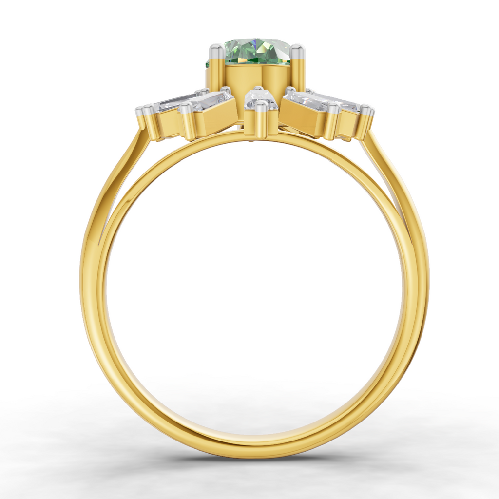 1.92 Carat Halo Diamond Engagement Ring