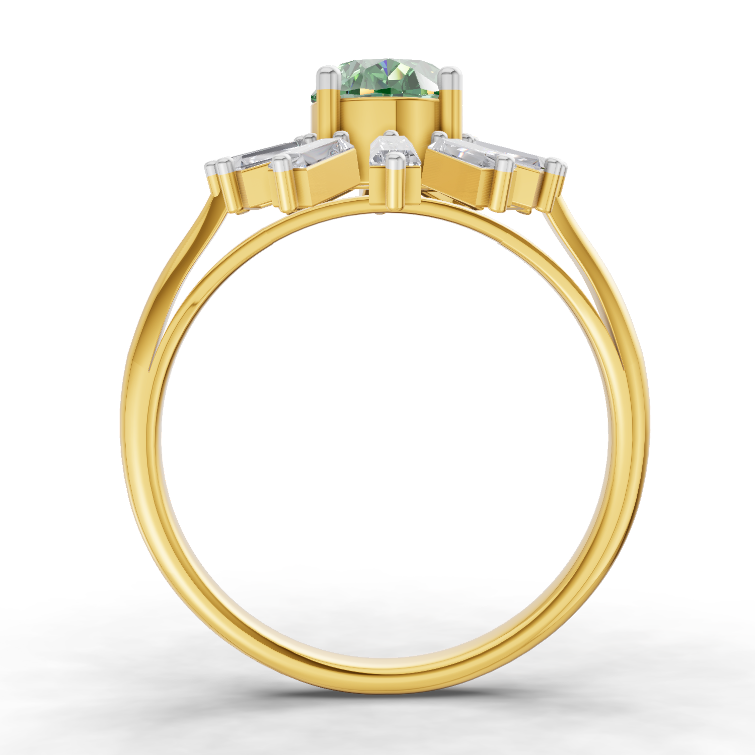 1.92 Carat Halo Diamond Engagement Ring