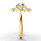 1.92 Carat Halo Diamond Engagement Ring