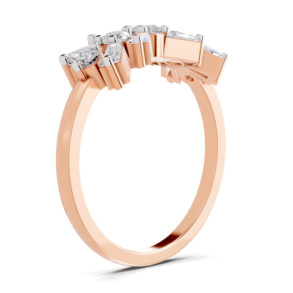 0.68 Carat Primavera Multi Woven Rings