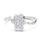 0.49 Carat Flora Ring