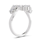 0.98 Carat Floral Vine Lab Grown Ring