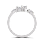 0.98 Carat Floral Vine Lab Grown Ring