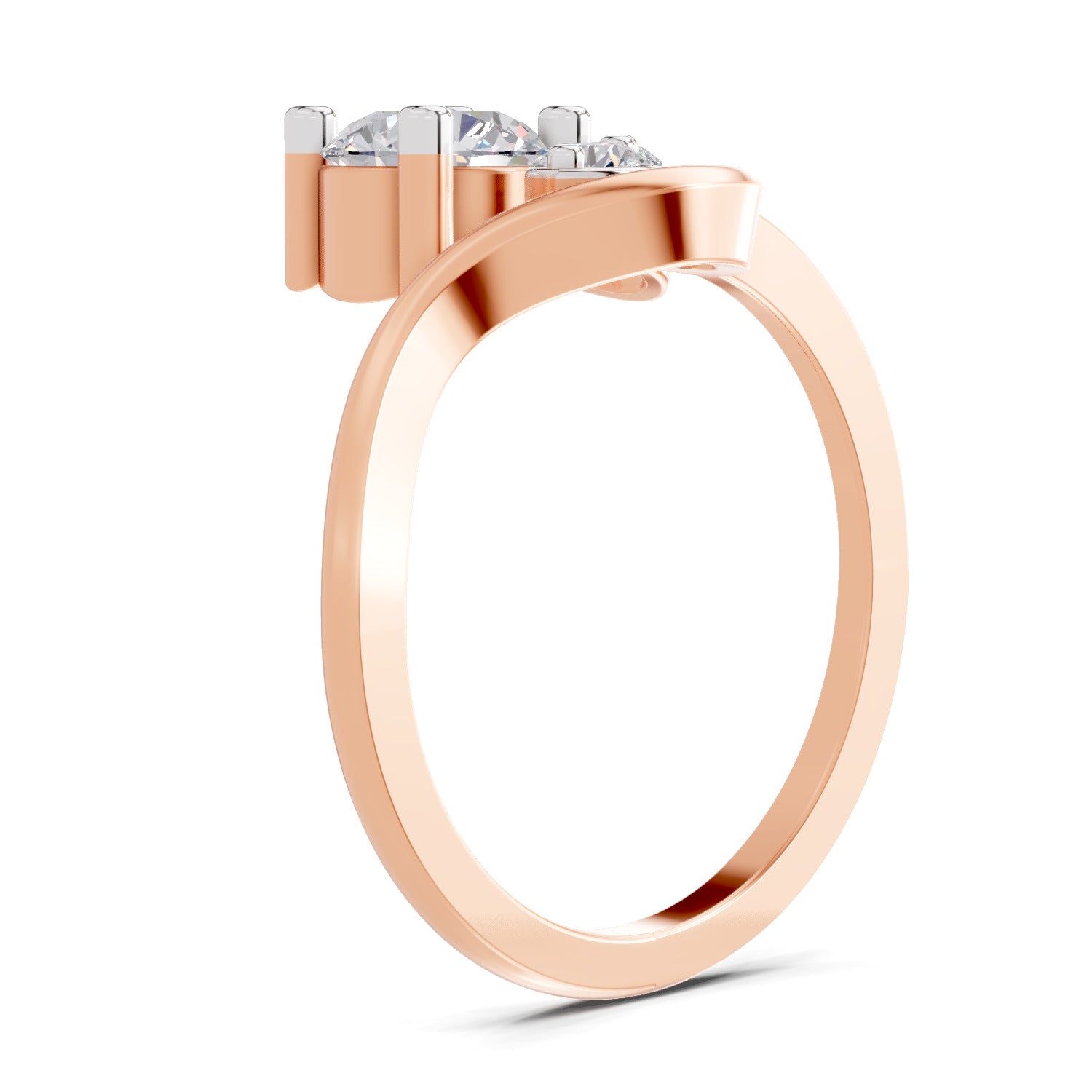 1.01 Carat Stellar Trio Ring