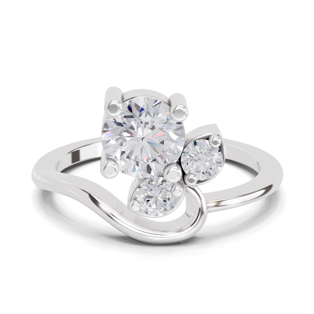 1.01 Carat Stellar Trio Ring