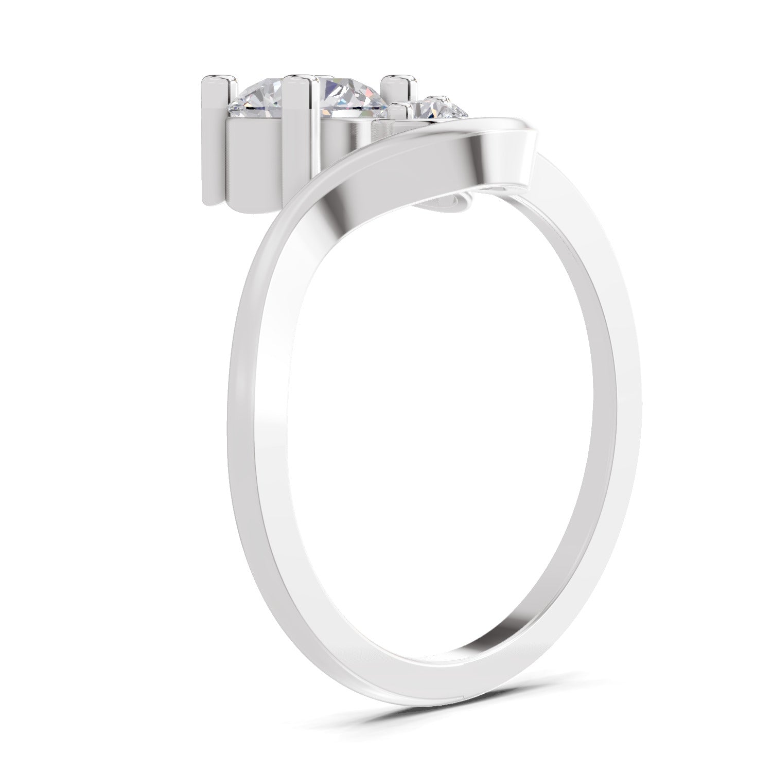 1.01 Carat Stellar Trio Ring
