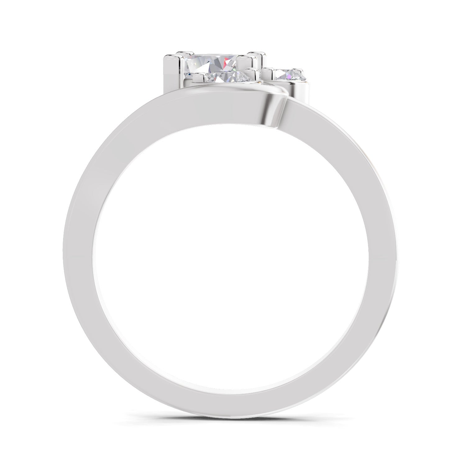 1.01 Carat Stellar Trio Ring
