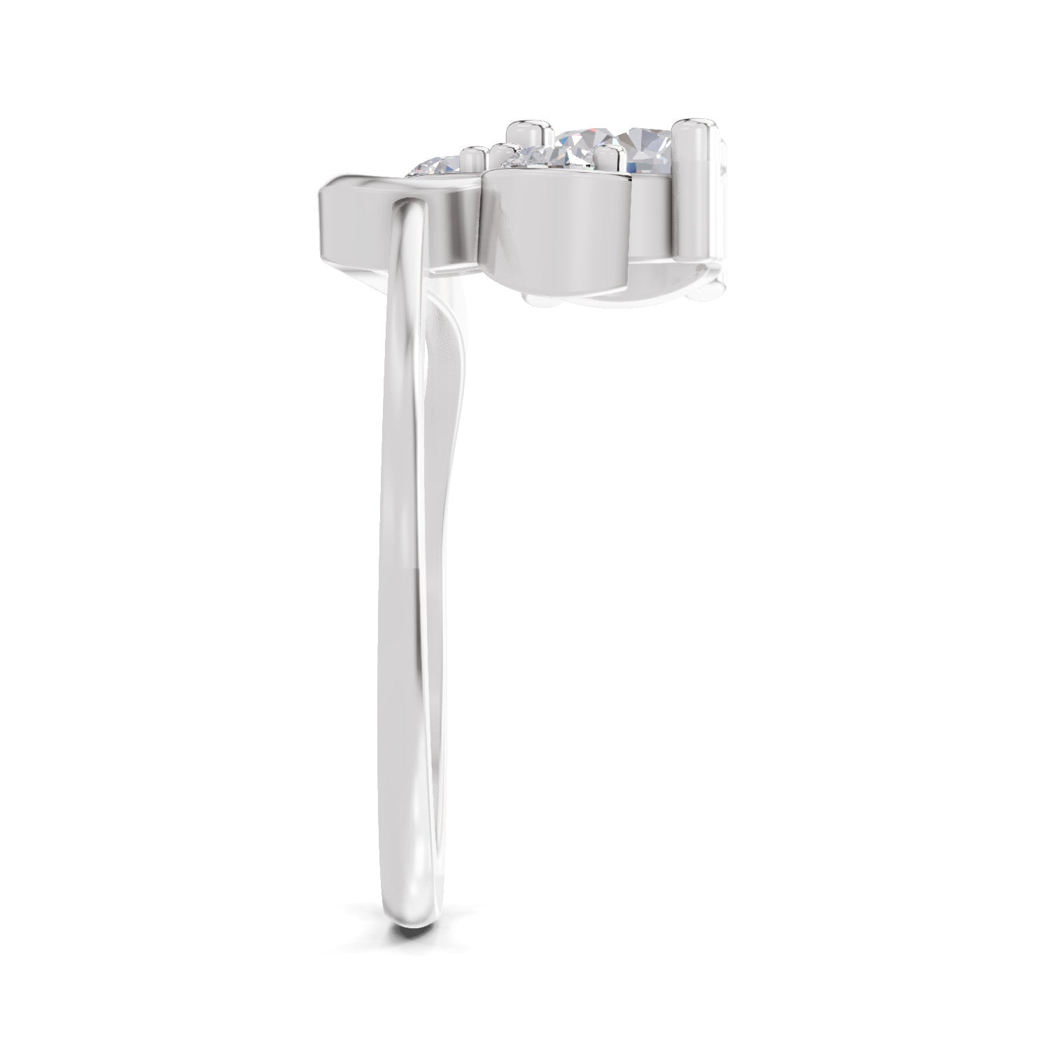 1.01 Carat Stellar Trio Ring