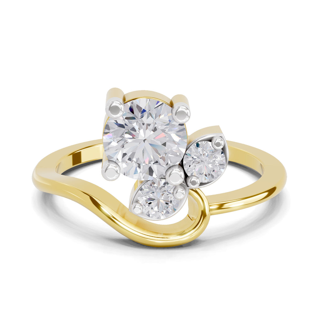 1.01 Carat Stellar Trio Ring