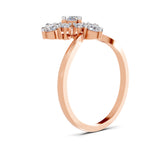 0.95 Carat Marquise Diamond Cluster Ring