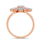 0.95 Carat Marquise Diamond Cluster Ring