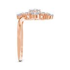 0.95 Carat Marquise Diamond Cluster Ring
