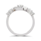 1.47 Carat The Pear Halo Cluster Ring