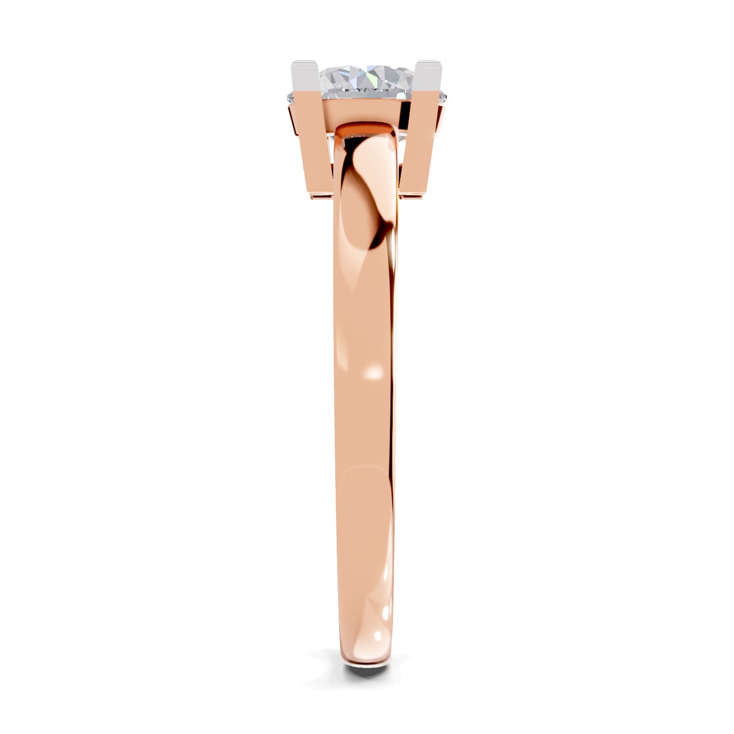 0.75 Carat Solitaire Diamond Engagement Ring