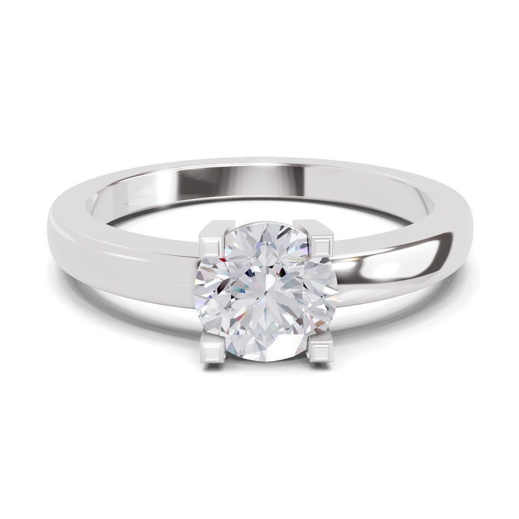 0.75 Carat Solitaire Diamond Engagement Ring