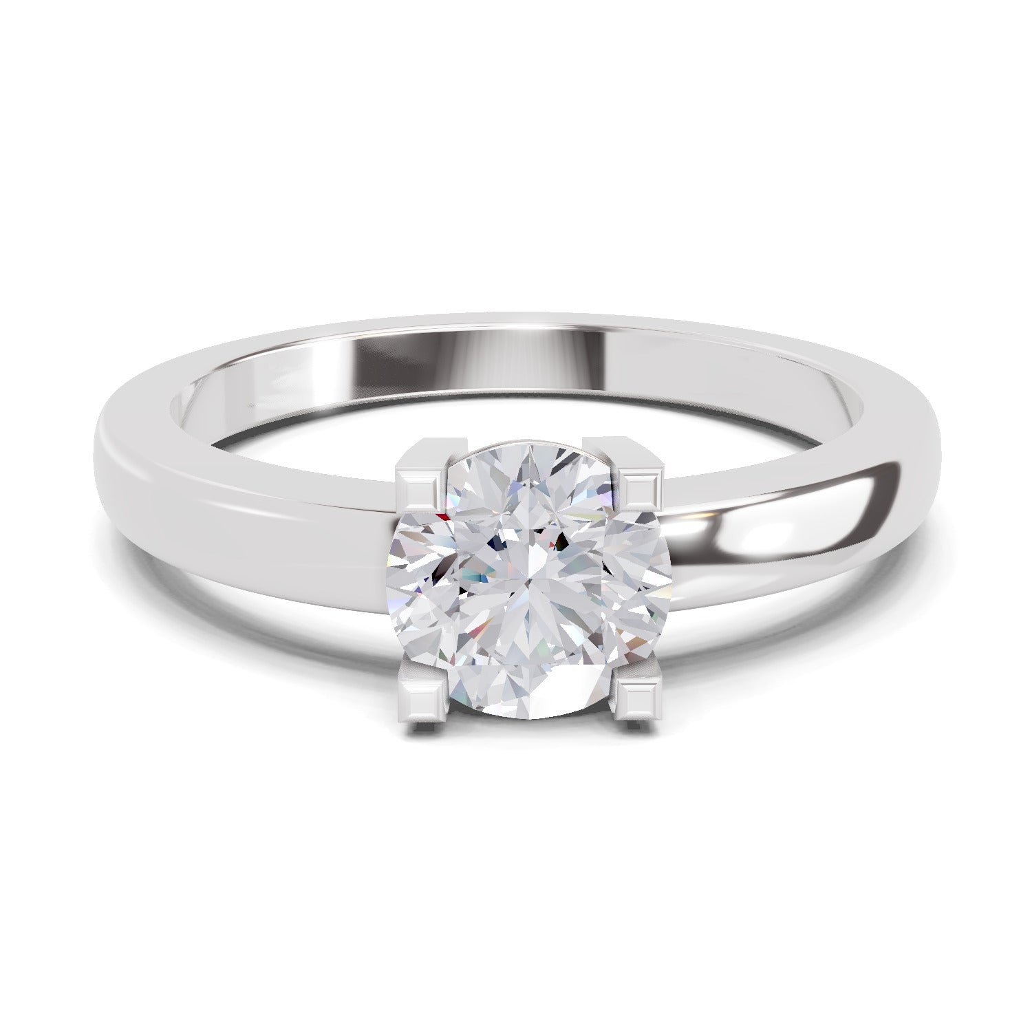 0.75 Carat Solitaire Diamond Engagement Ring