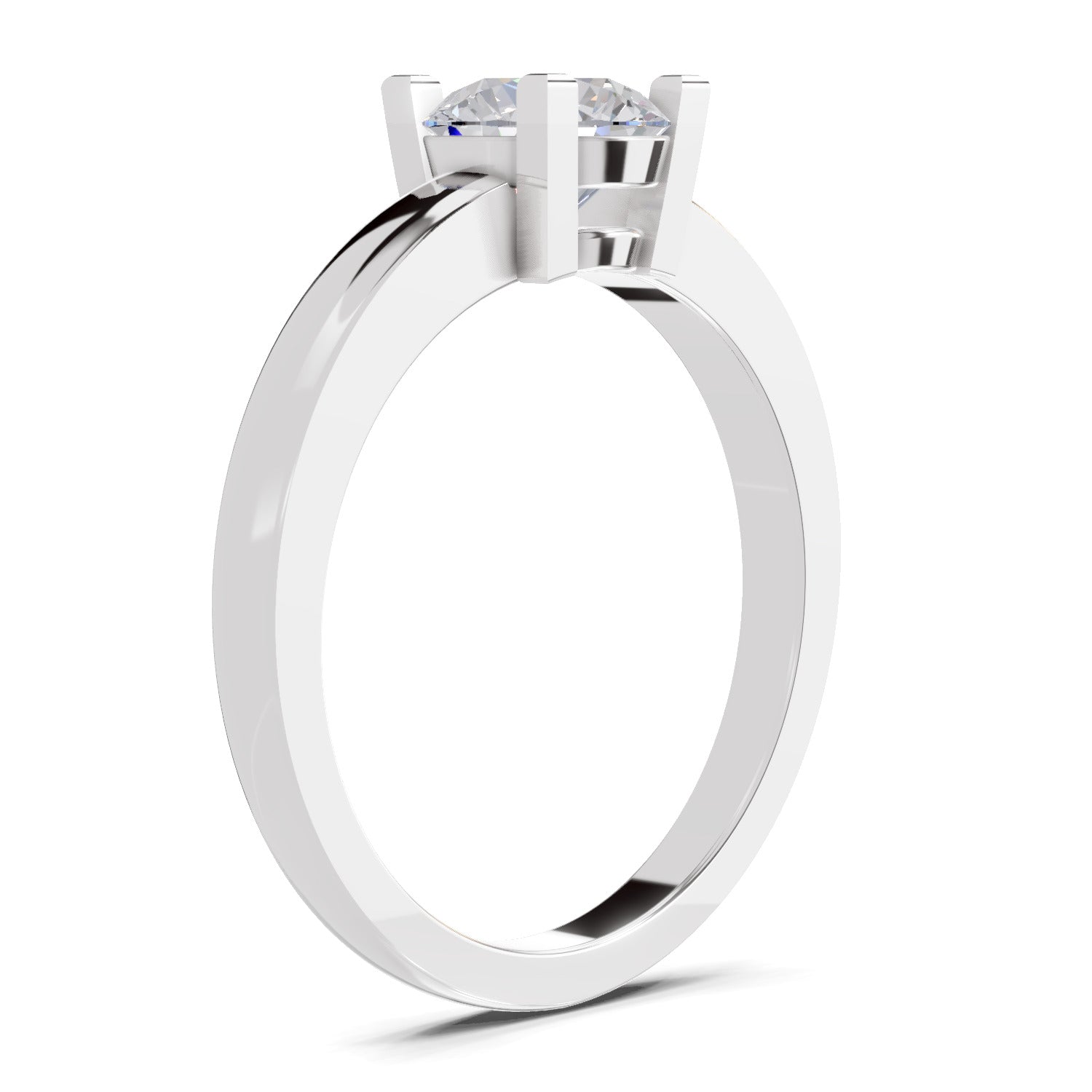0.75 Carat Solitaire Diamond Engagement Ring