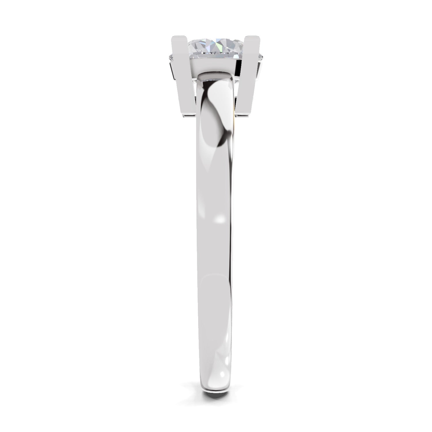 0.75 Carat Solitaire Diamond Engagement Ring