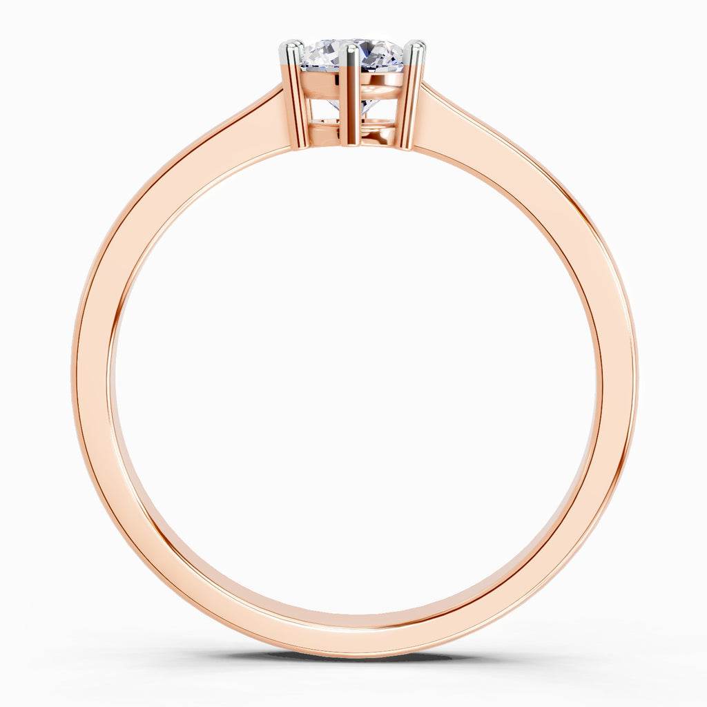 0.5 Carat Round Solitaire Ring