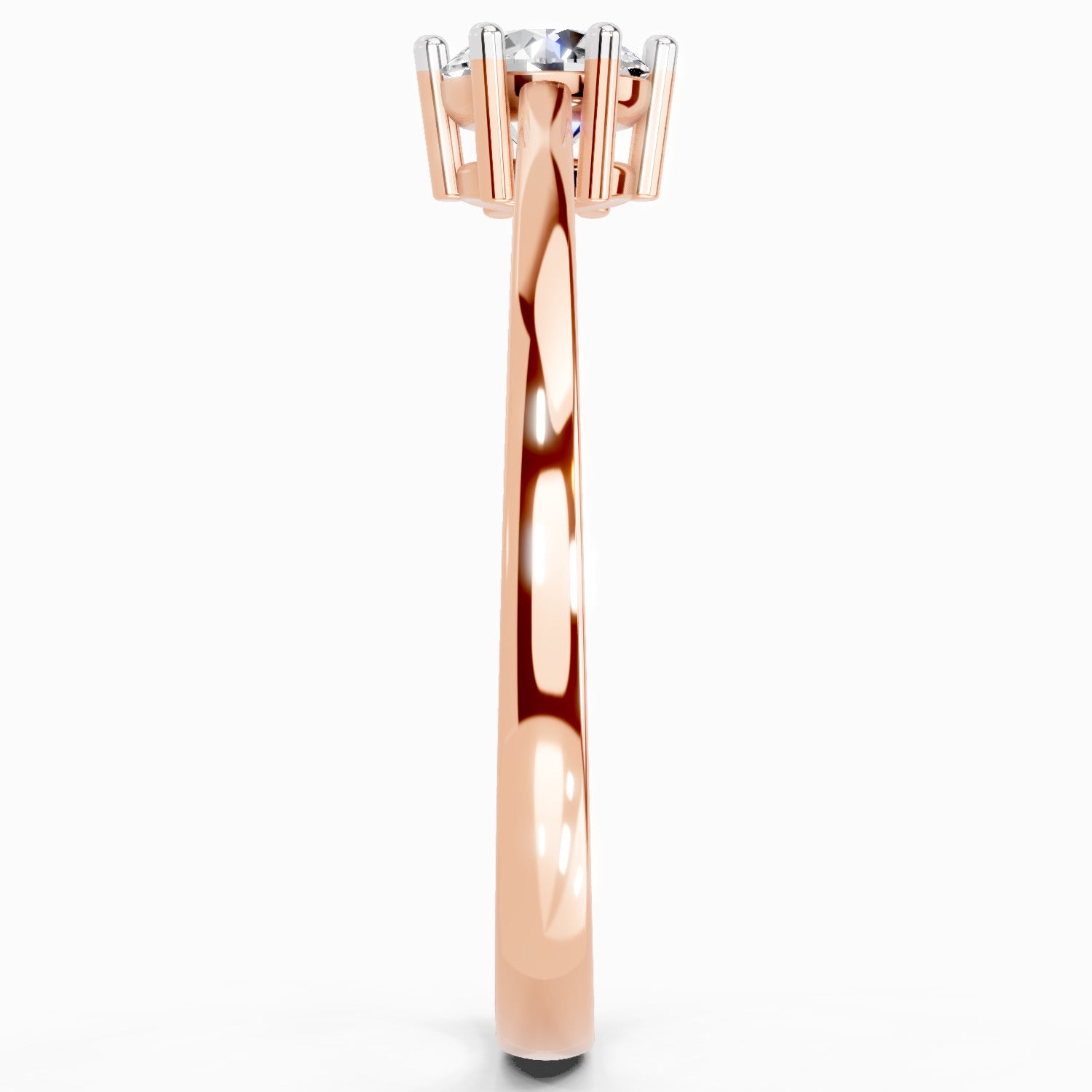 0.5 Carat Round Solitaire Ring