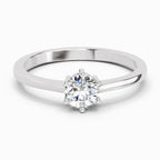 0.5 Carat Round Solitaire Ring