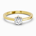 0.5 Carat Round Solitaire Ring