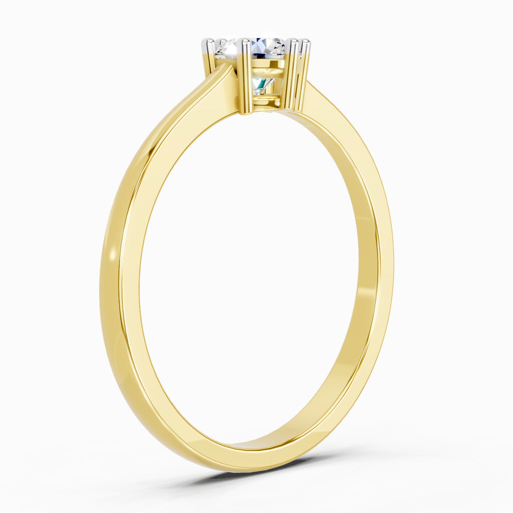 0.5 Carat Round Solitaire Ring