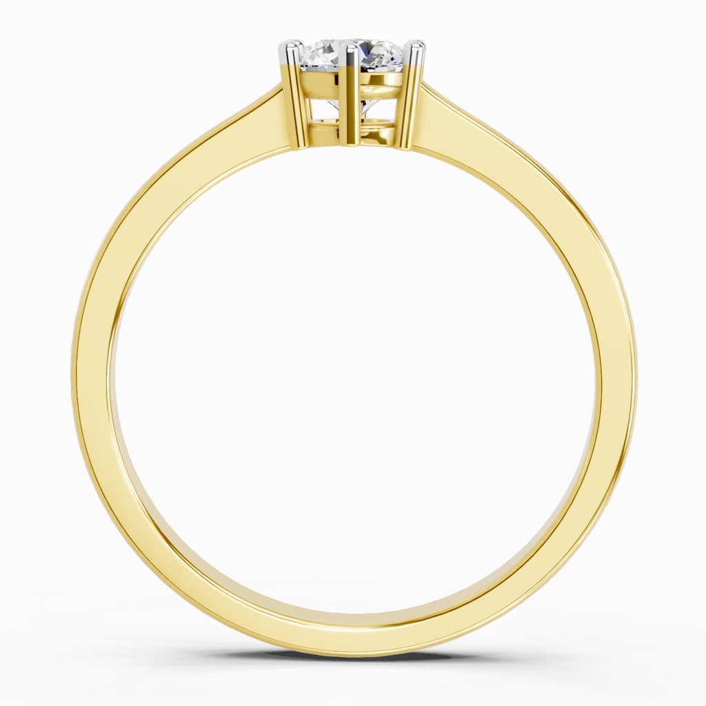 0.5 Carat Round Solitaire Ring