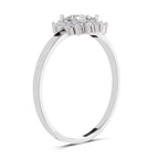 0.57 Carat Halo Oval Engagement Ring
