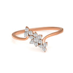 0.57 Carat Halo Oval Engagement Ring