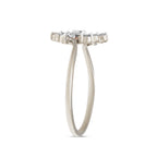 Sparkles Floral Ring 10 0.21 Ct
