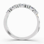 0.7 Carat Marquise And Round Cluster Ring