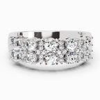 0.66 Carat Diamond Cluster Ring