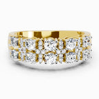 0.66 Carat Diamond Cluster Ring