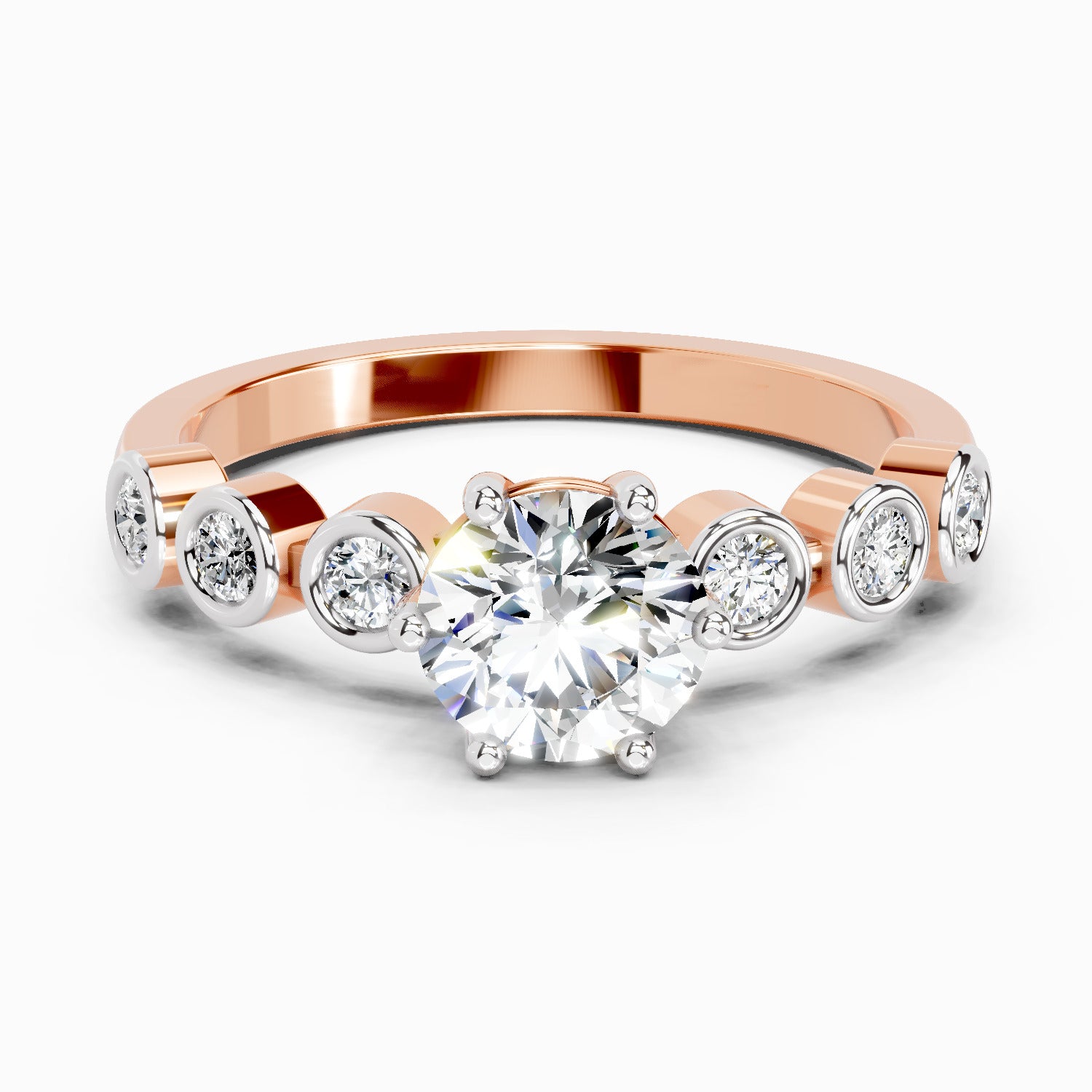 0.66 Carat Diamond Cluster Ring