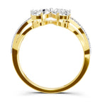 1.38 Carat Pear Shape Diamond Clover Ring