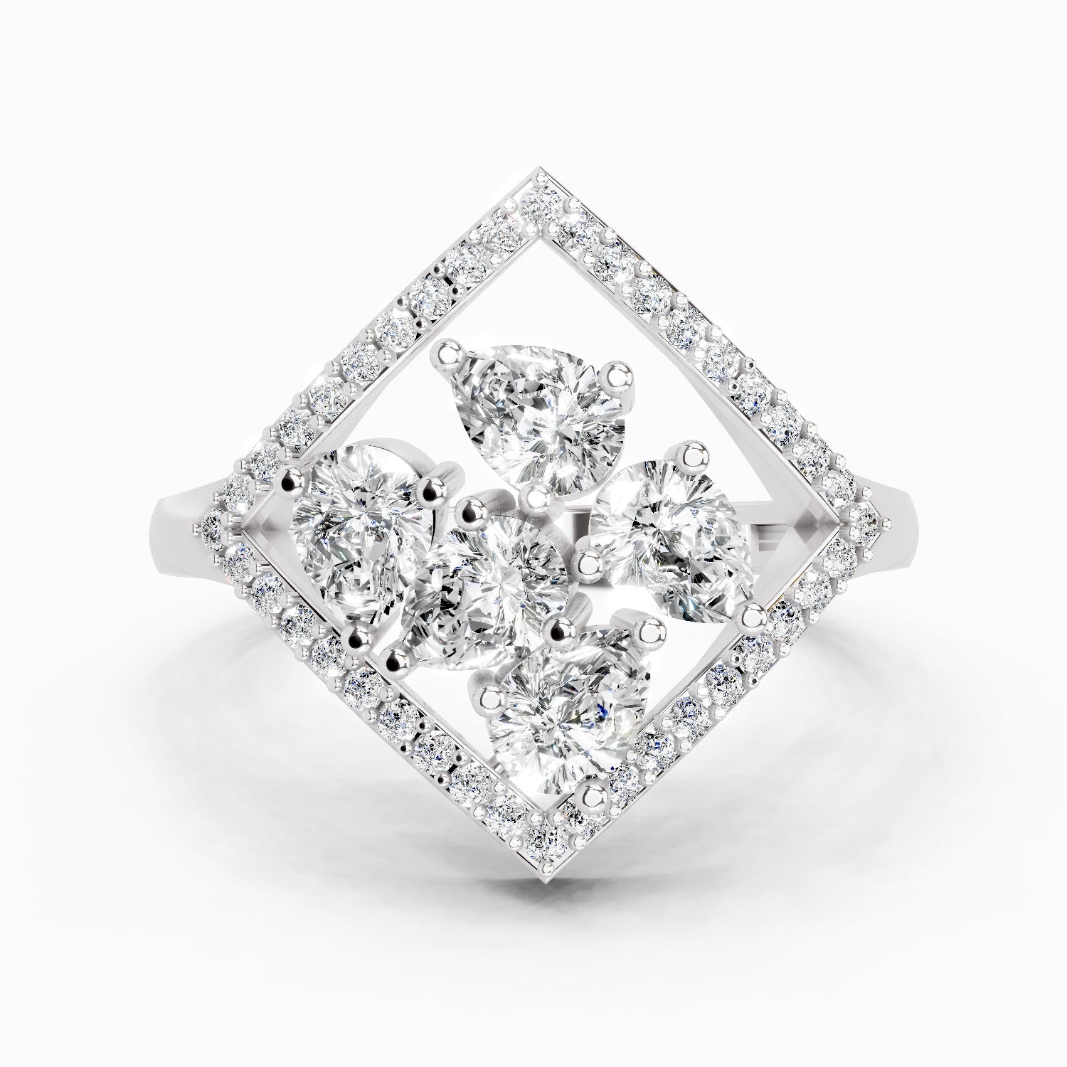 0.95 Carat Diamond Engagement Ring