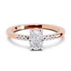 1.03 Carat Lumora Promise Engagement Ring