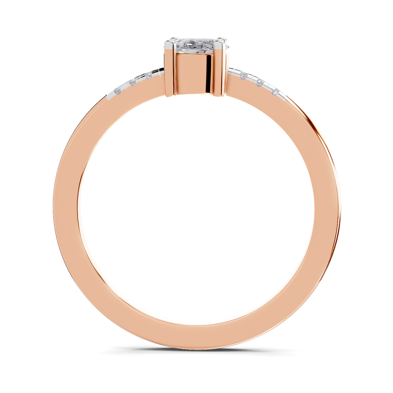 1.03 Carat Lumora Promise Engagement Ring