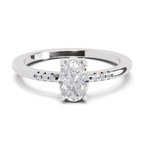 1.03 Carat Lumora Promise Engagement Ring