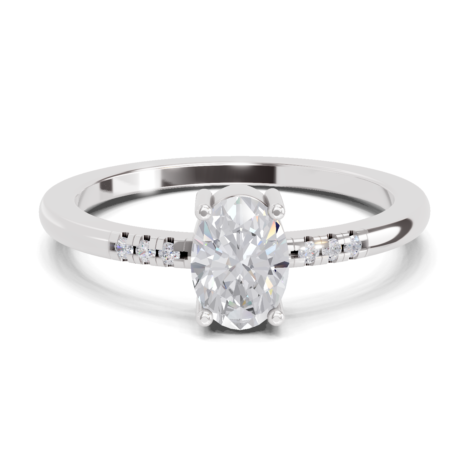 1.03 Carat Lumora Promise Engagement Ring