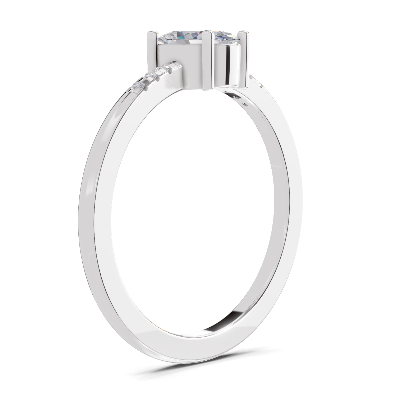 1.03 Carat Lumora Promise Engagement Ring