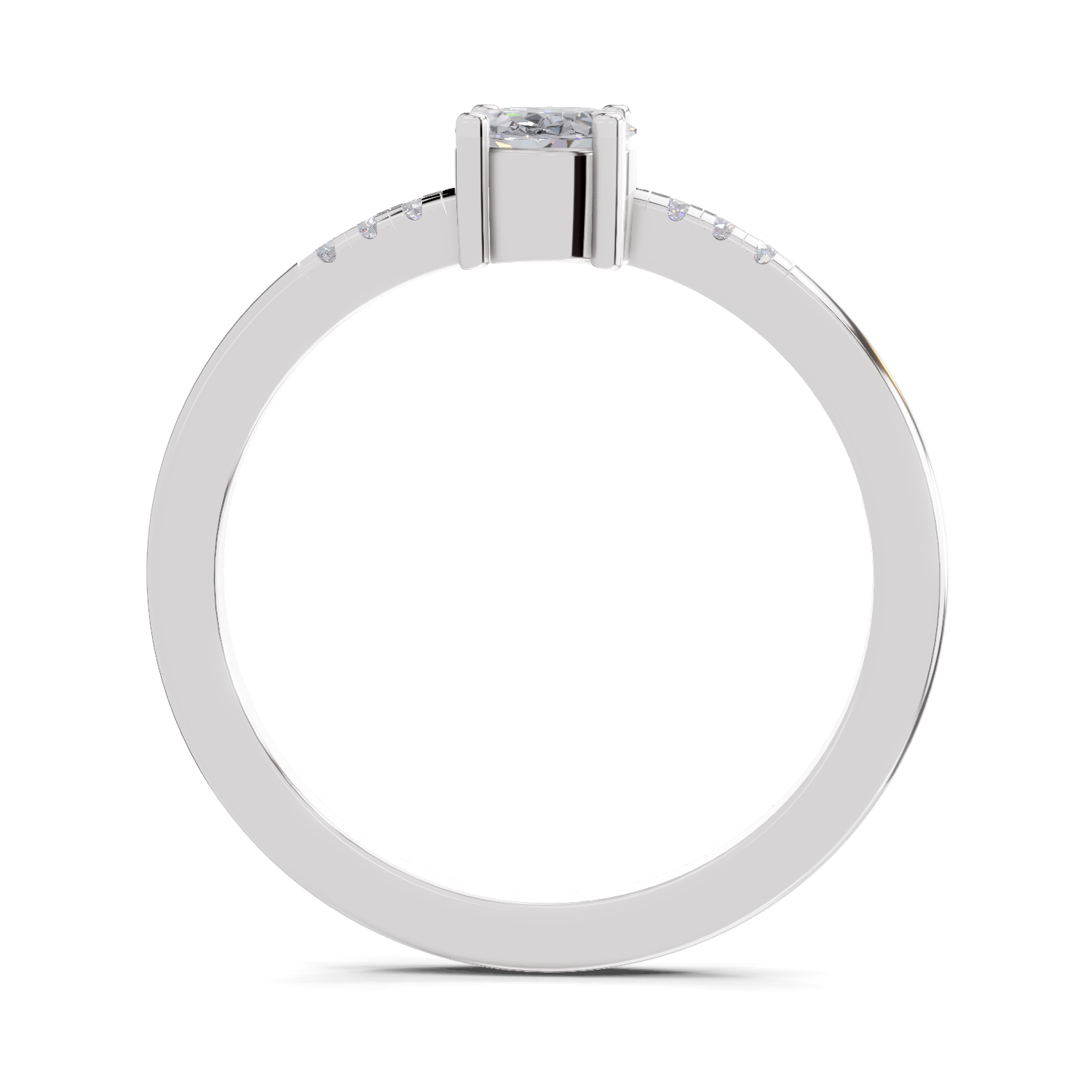 1.03 Carat Lumora Promise Engagement Ring