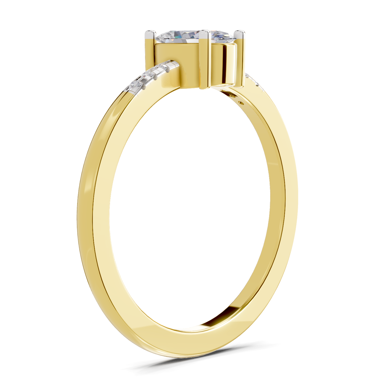 1.03 Carat Lumora Promise Engagement Ring