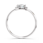 1.37 Ct Cushion Halo Ring