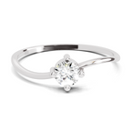 Sparkles 0.25 Ct Solitaire Diamond Engagement Ring in 14K Gold