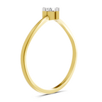 Sparkles 0.25 Ct Solitaire Diamond Engagement Ring in 14K Gold
